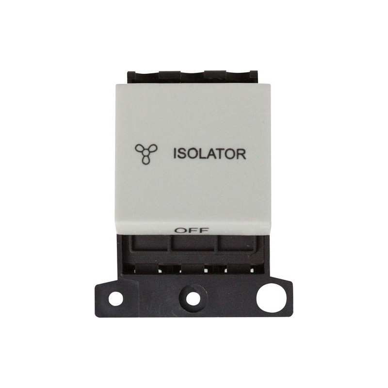 CLICK MD020PW 10A 3 POLE FAN MODULE POLAR WHITE