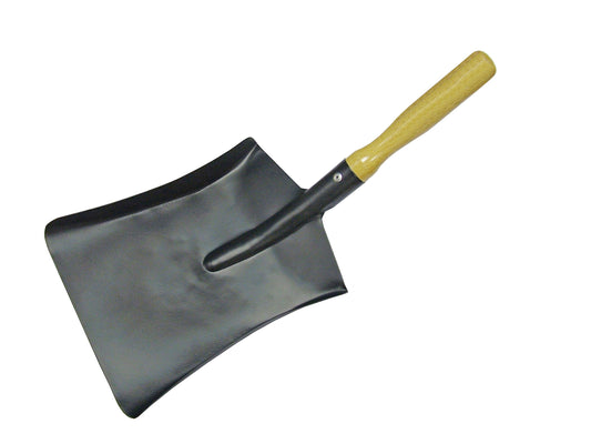 FAITHFULL FAICOALS9 COAL STEEL SHOVEL WOODEN HANDLE 230mm