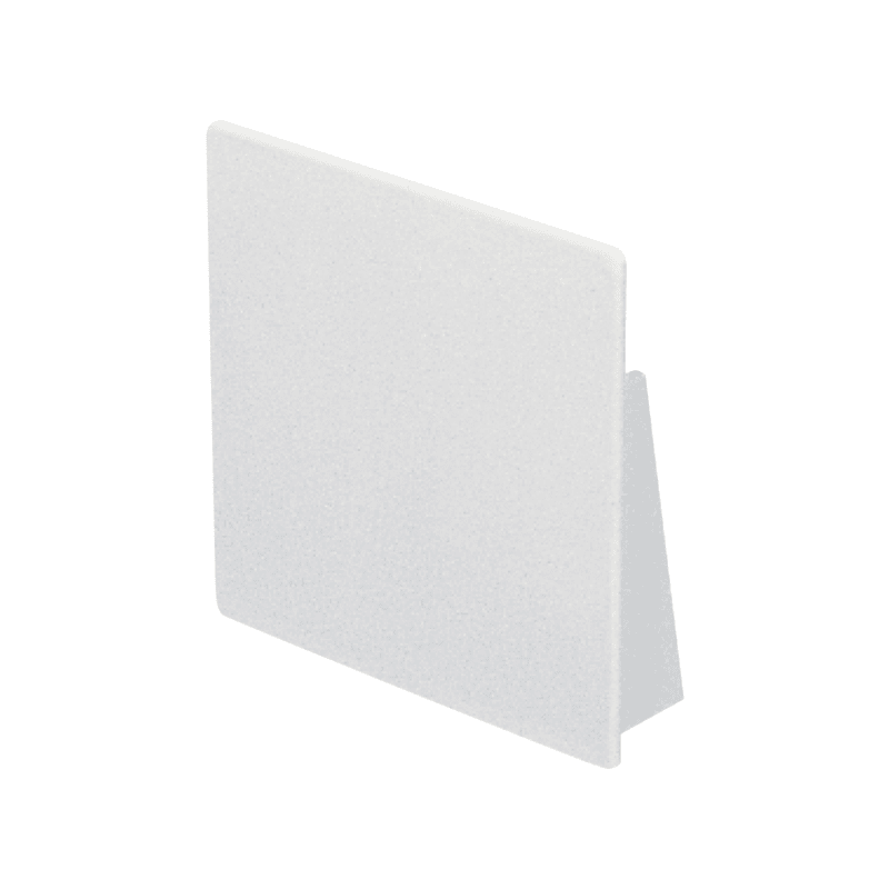 M/TUFFLEX TECS100WH 100 x 100mm TRUNKING END CAP