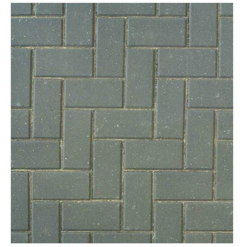 BRETT OMEGA PAVING 80mm 200 x 100mm CHARCOAL OM80CL
