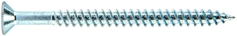 SUPASCREWS BZP 10 x 3" POZI TWINTHREAD CSK WOOD SCREWS CLAM 100 S9FHZ103