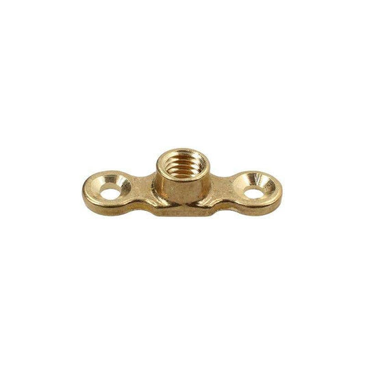 FM FEMALE BACKPLATE BRASS M309