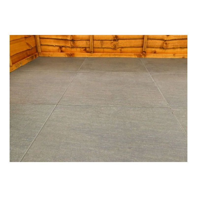 BRADSTONE TATRA PORCELAIN PAVING 600 x 600 x 18mm DARK GREY 23366