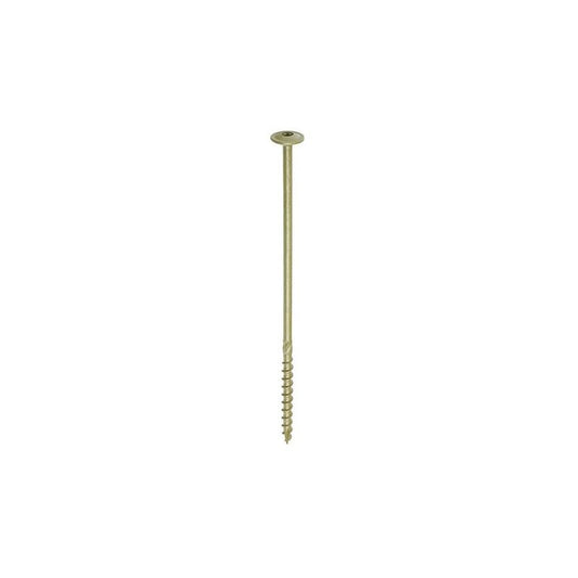 TIMCO INDEX SCREW WAFER HEAD 8.0 x 225mm (BOX 50) GREEN 225INW