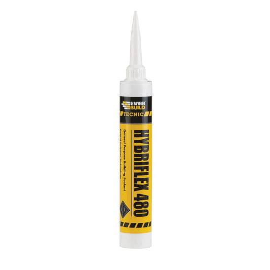 Everbuild Tecnic Hybriflex 480 Sealent White HYB480WE