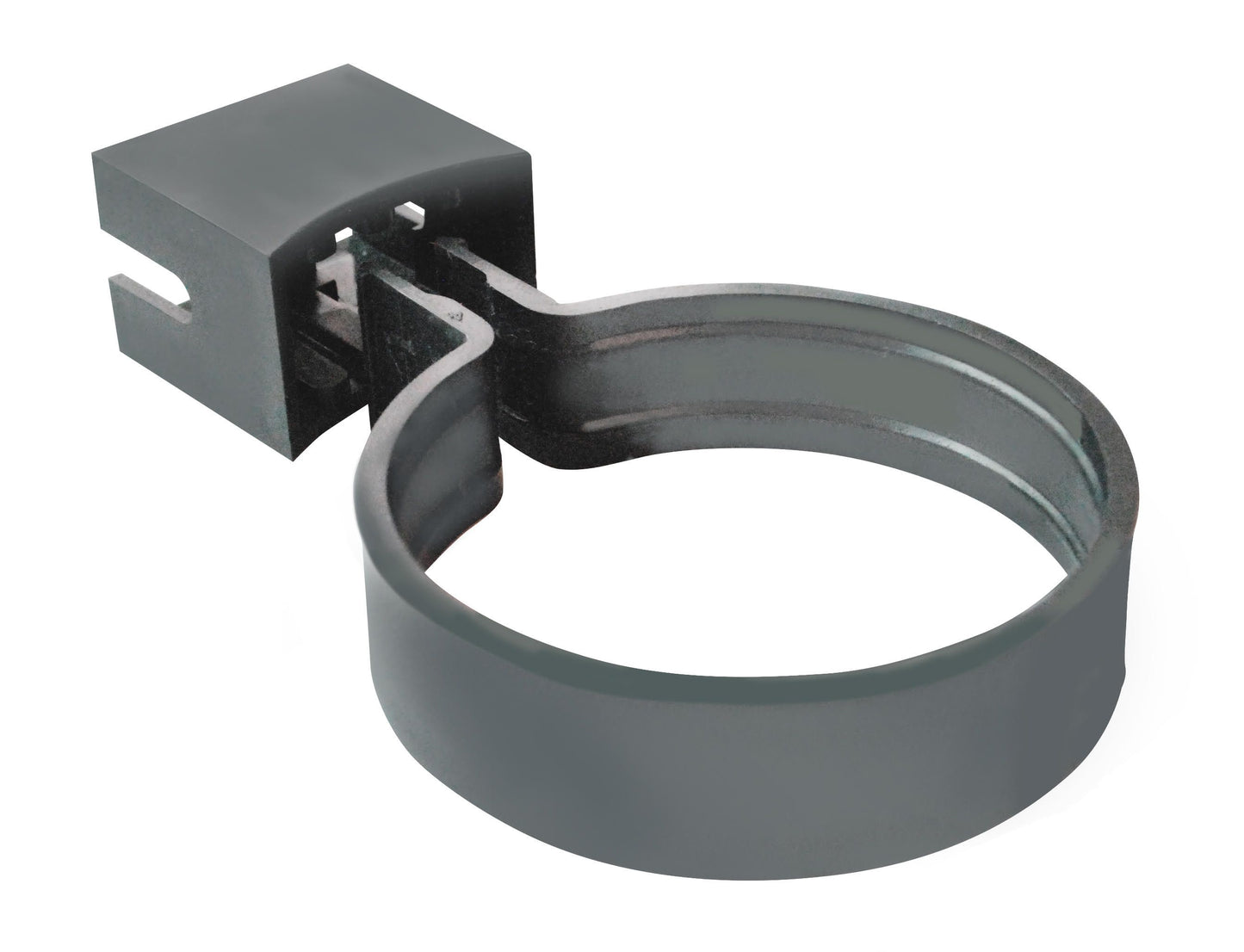 OSMA 0T033 ROUND PVCU PIPE/SOCKET BRACKET 68mm 0T033AG ANTHRACTITE GREY