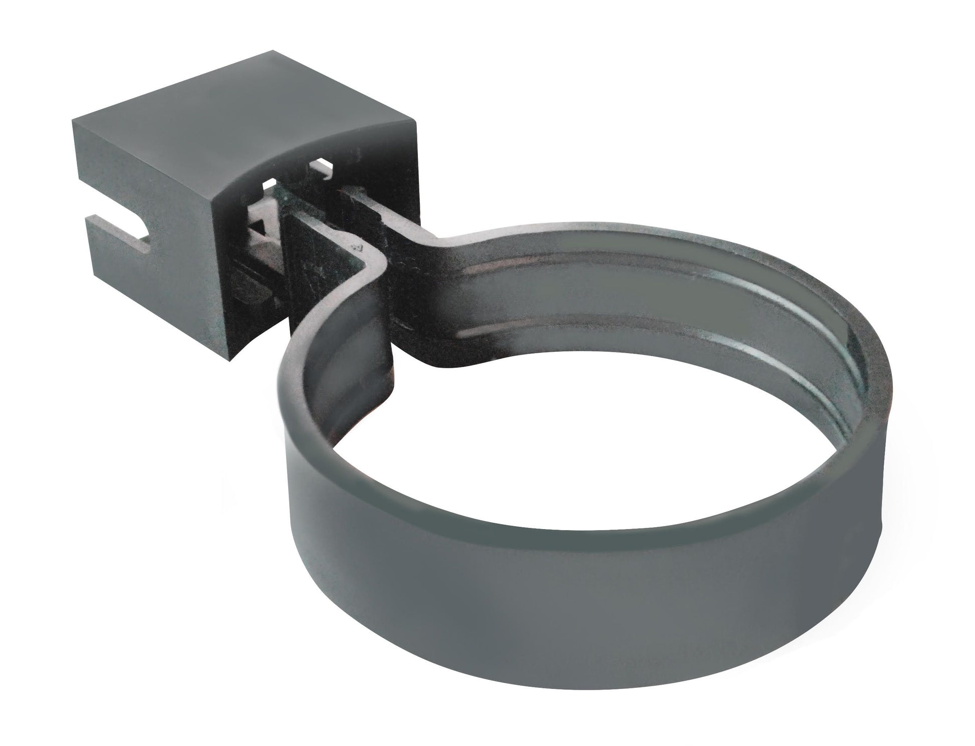 OSMA 0T033 ROUND PVCU PIPE/SOCKET BRACKET 68mm 0T033AG ANTHRACTITE GREY