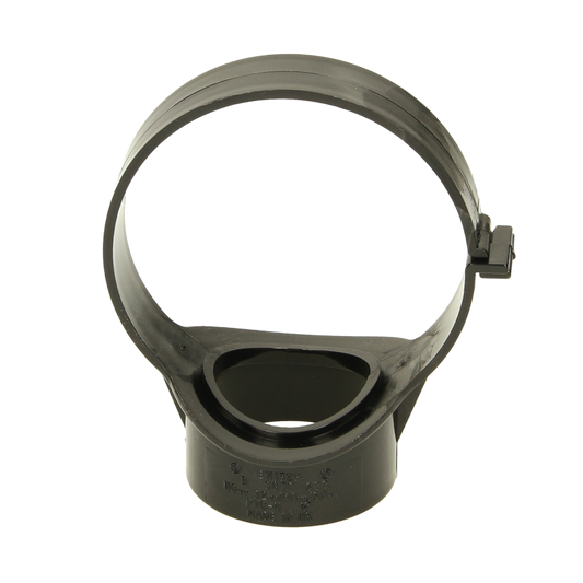 POLYPIPE STRAP BOSS OPEN SIDE FIX 110mm BROWN SG70BR