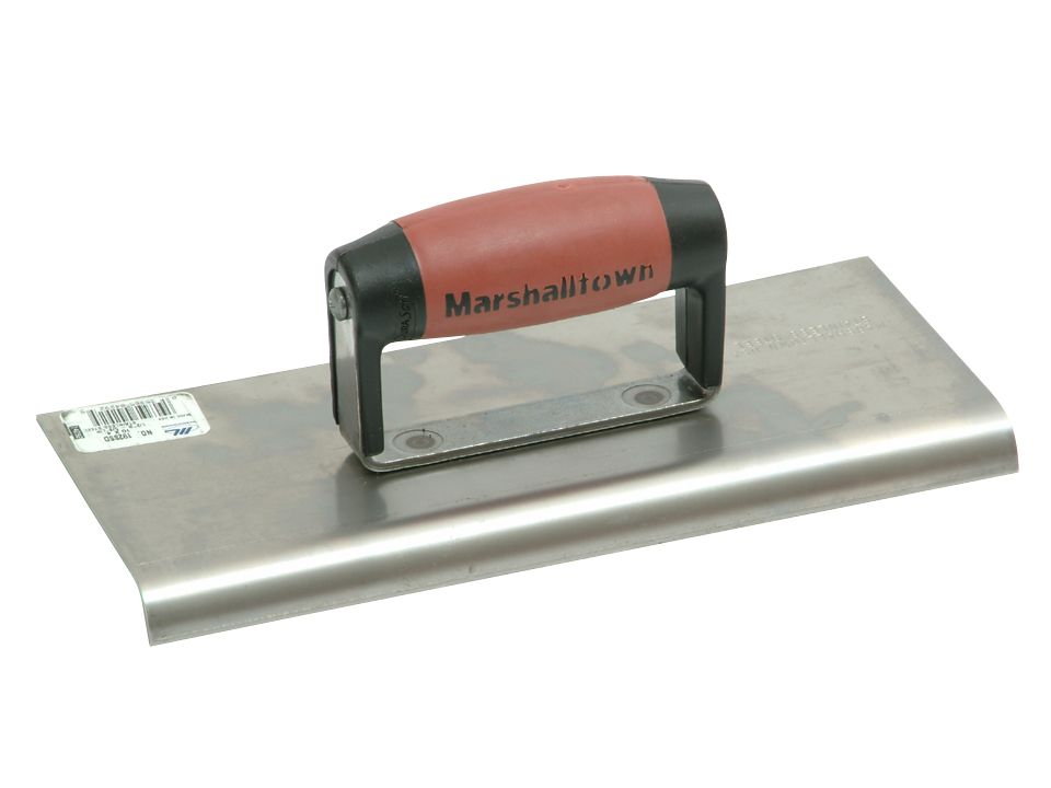 MARSHALLTOWN M/T192SSD DURASOFT STRAIGHT EDGING TROWEL 10" STAINLESS STEEL