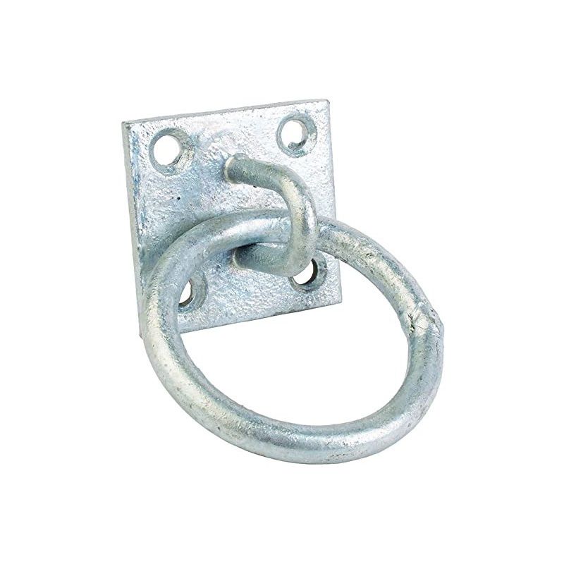 50 x 50mm No 515 GALV RING ON PLATE PREPACKED 515-PP0000GV