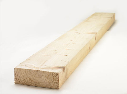 BSW 75 x 225mm x 4.8m SAWN HOMEGROWN TIMBER C16 EASED EDGE <70x220> FSC
