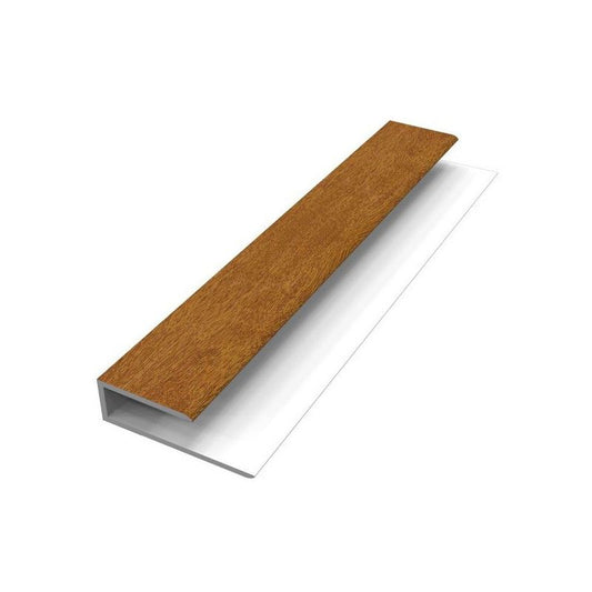 FREEFOAM J STARTER TRIM 5m WOODGRAIN OAK F107WGO