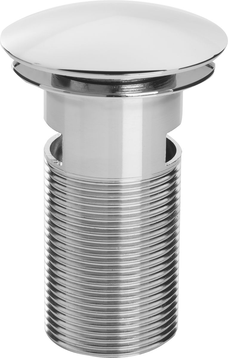 BRISTAN W BASIN04 C ROUND CLICKER BASIN WASTE SLOTTED CHROME