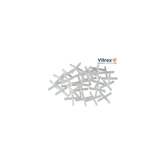 VITREX VIT102023 PACK OF 1000 WALL TILE SPACERS 2.5mm
