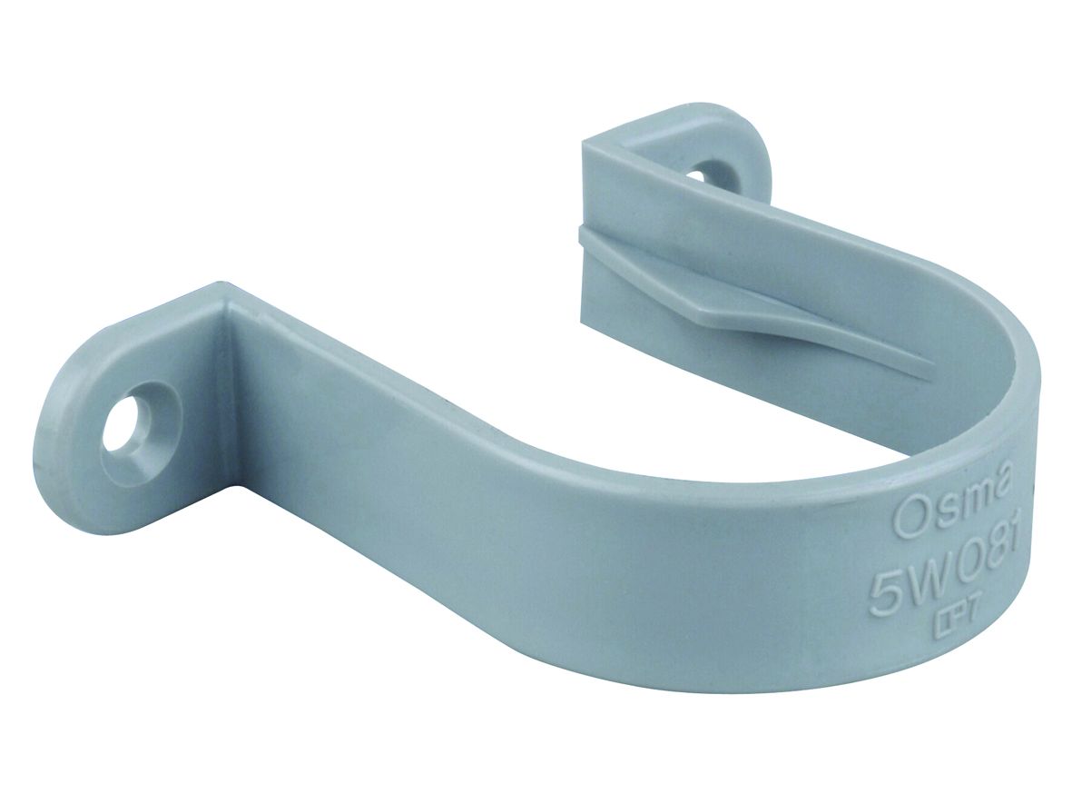 OSMAWELD 5W081 PP PIPE CLIP 40mm 5W081G GREY