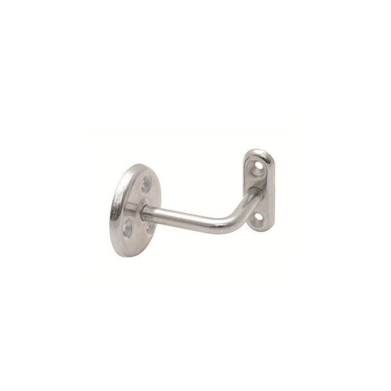 CARLISLE BRASS ZINC PLATED HANDRAIL BRACKET STEEL 64mm HB64ZP