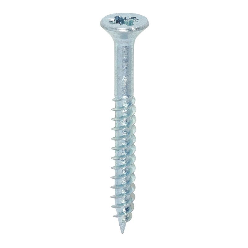 TIMCO TWINTHREAD CSK BZP WOODSCREWS 6 x 1 1/4" (BOX 200) 06114CWZ