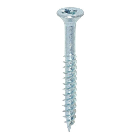 TIMCO TWINTHREAD CSK BZP WOODSCREWS 6 x 1 1/4" (BOX 200) 06114CWZ