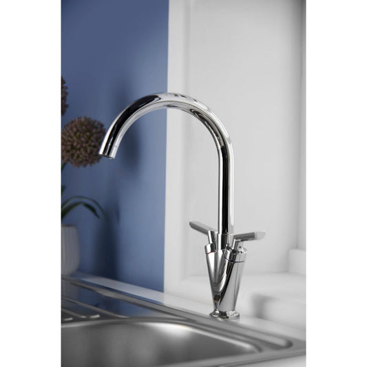 DEVA LEV104 LEVER MONO LEVER SINK MIXER CHROME