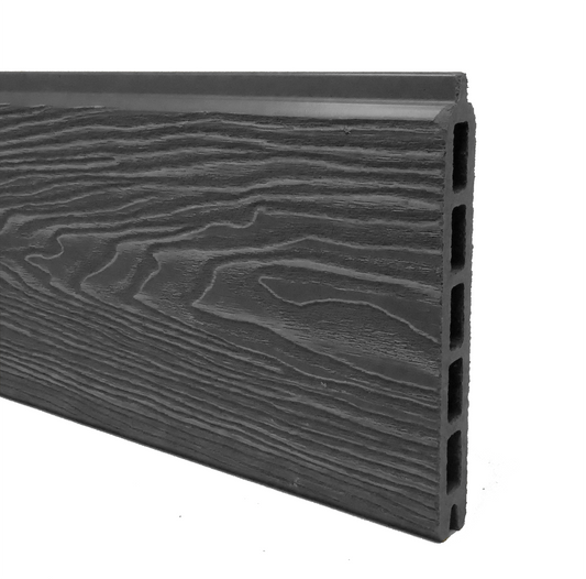 COMPLETE COMPOSITE FENCING VERSAFENCE BOARD 1830 x 160 x 20mm SILVER / SLATE CCVERSAS