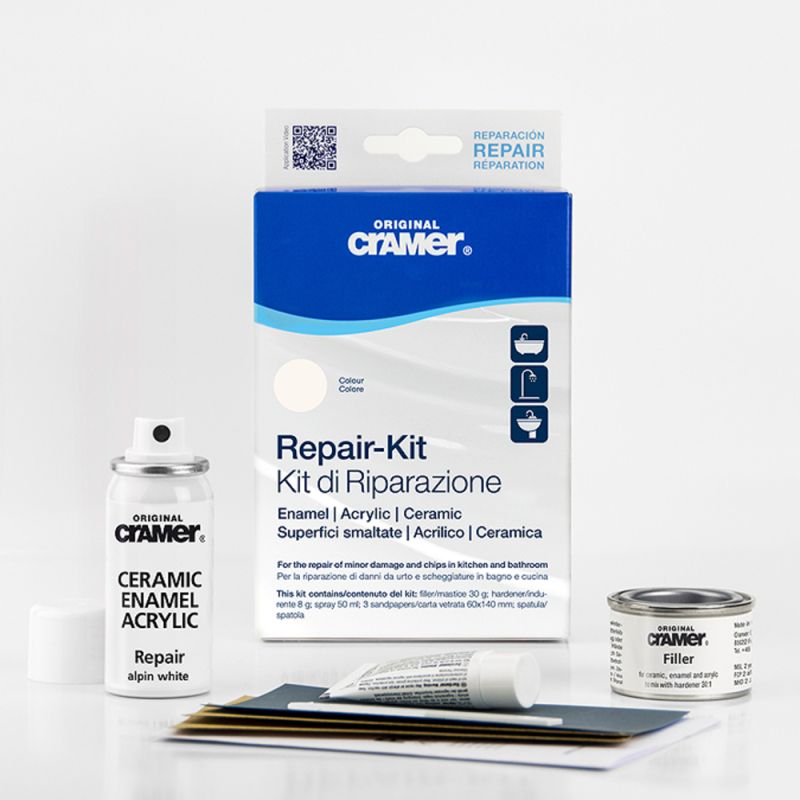 CRAMER B000516 BATH REPAIR KIT ALPINE WHITE