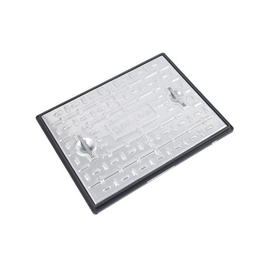CLARK DRAIN GALV MANHOLE COVER 600 x 450mm 10t PC6CG