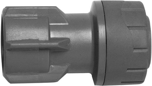 POLYPIPE HAND TIGHTEN TAP CONNECTOR 22mm x 3/4" PB2722