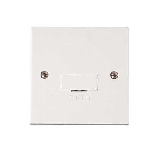 CLICK PRW050 UNSW CONNECTION UNIT FUSED 13A WHITE