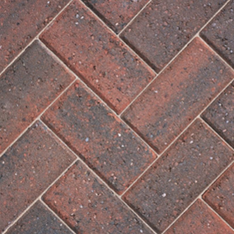 BRADSTONE DRIVEWAY PAVIOUR 200 x 100 x 50mm BRINDLE 40333