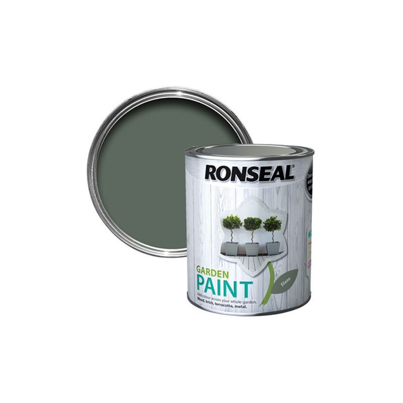 RONSEAL GARDEN PAINT 750ml SLATE 37408
