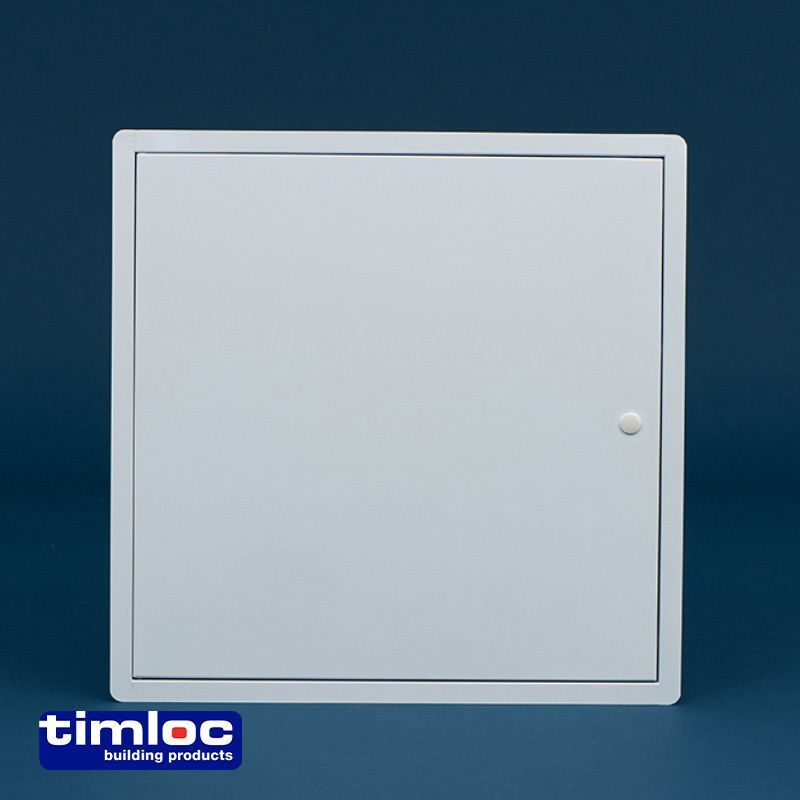 TIMLOC 1 HOUR FIRE RATED METAL ACCESS PANEL 650 x 650mm WHITE APC600X600CR