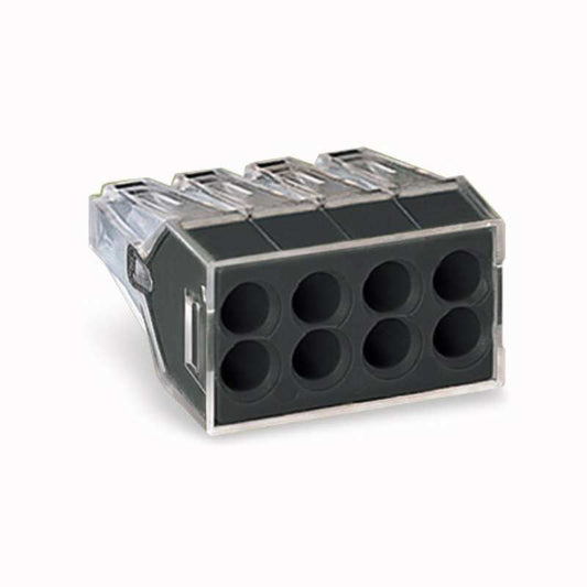 WAGO 773-108 PUSHWIRE CONNECTOR 8WAY 2.5m (BOX 50)