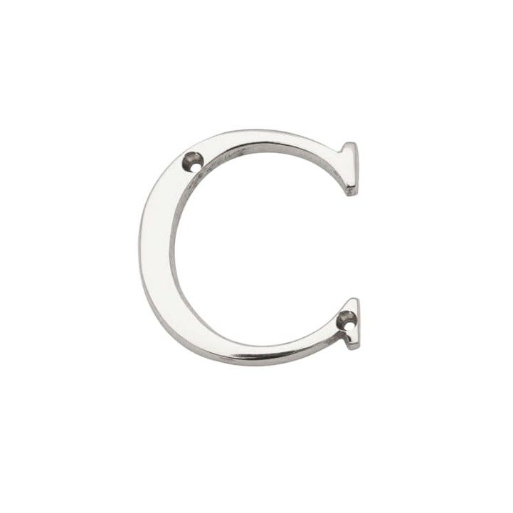 CARLISLE BRASS LETTER FACE FIX C NCCP