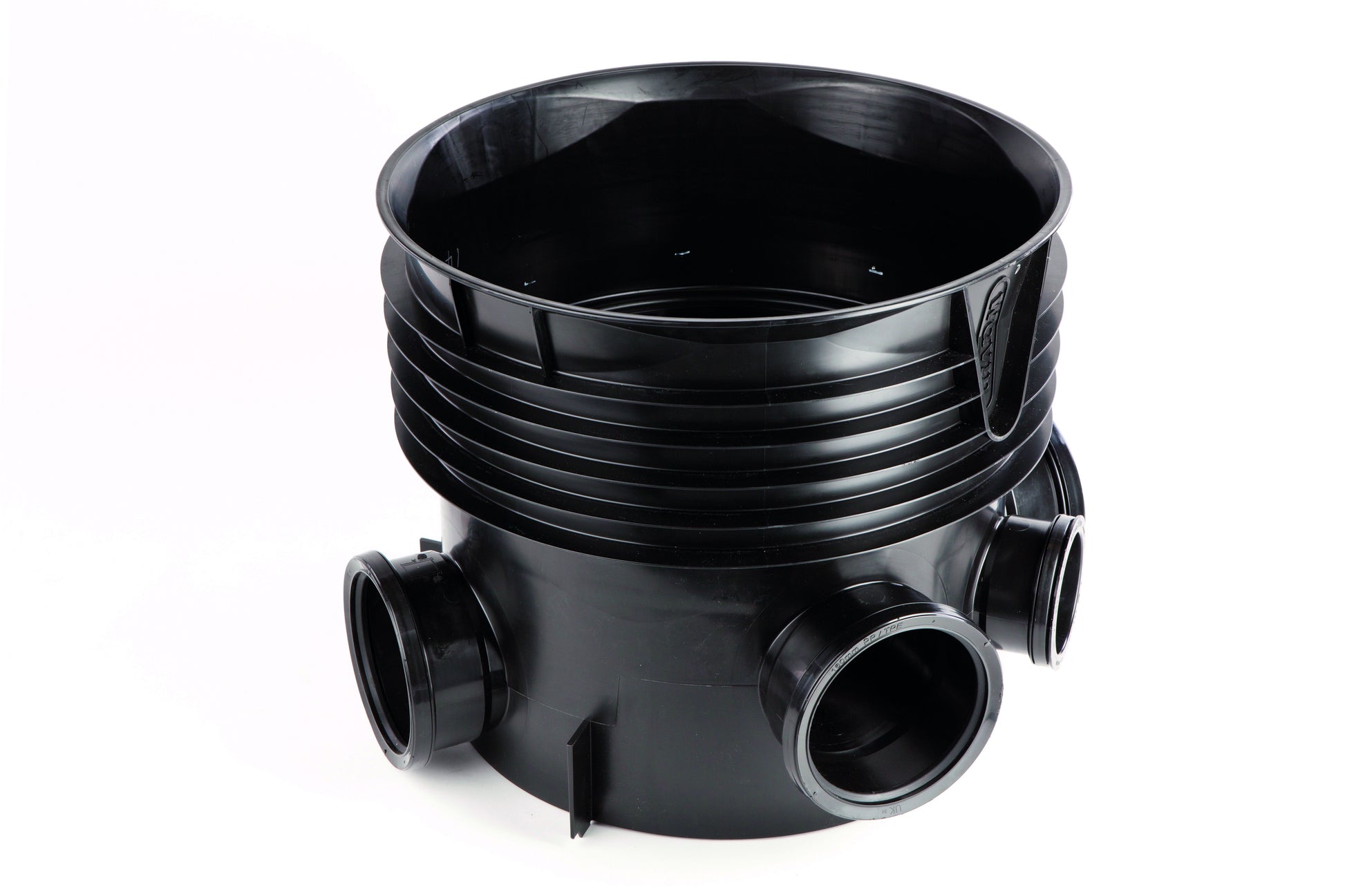 WAVIN 450mm D/S EQUAL INS/CHAMBER BASE 2 ENTRY 160mm 46NE309