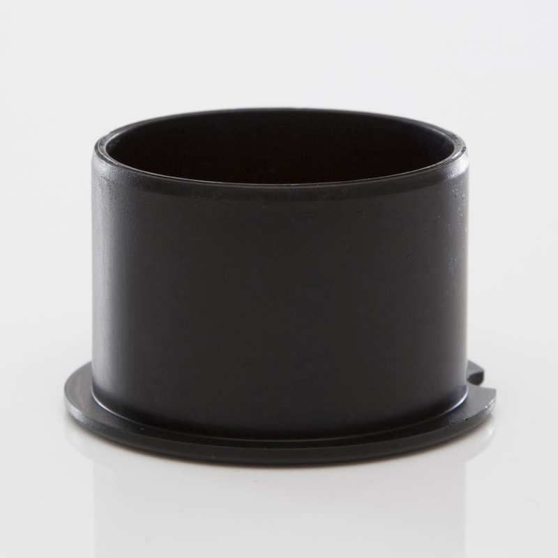 POLYPIPE PUSHFIT SOCKET PLUG 50mm WP72 WP72B BLACK