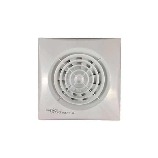 ENVIROVENT SILENT EXTRACTOR FAN 100mm WITH TIMER SIL100T