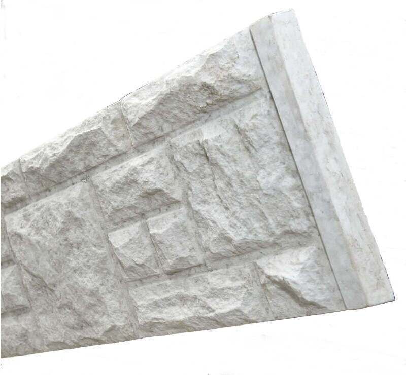WELCH ROCK FACE GRAVEL BOARD 6' x 12"