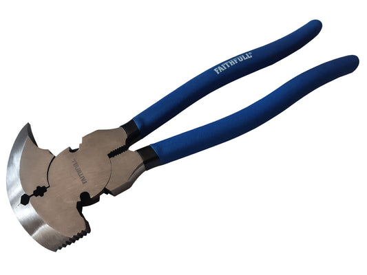FAITHFULL FAIPLF10N FENCING PLIERS SOFTGRIP 10"