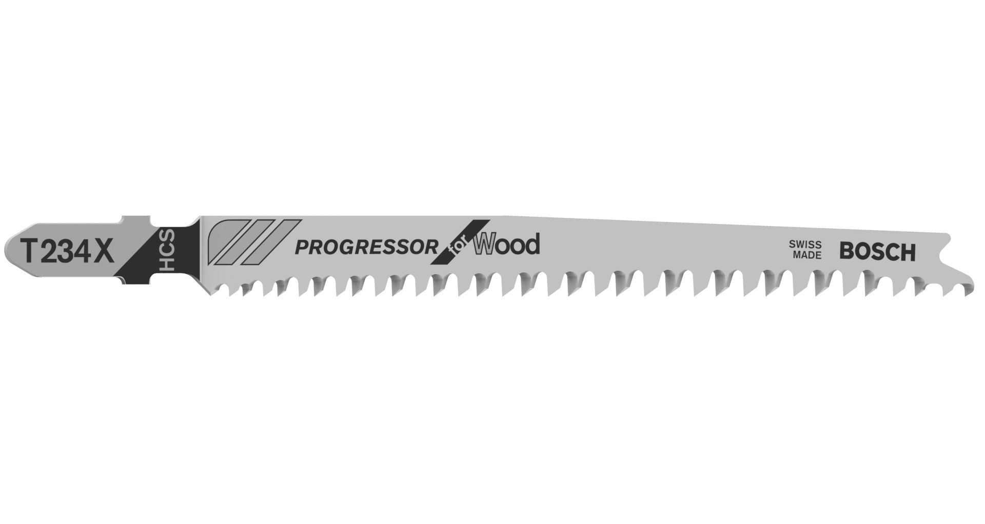 BOSCH 2608633528 PACK OF 5 T234X PROGRESSOR WOOD JIGSAW BLADES 2-65mm