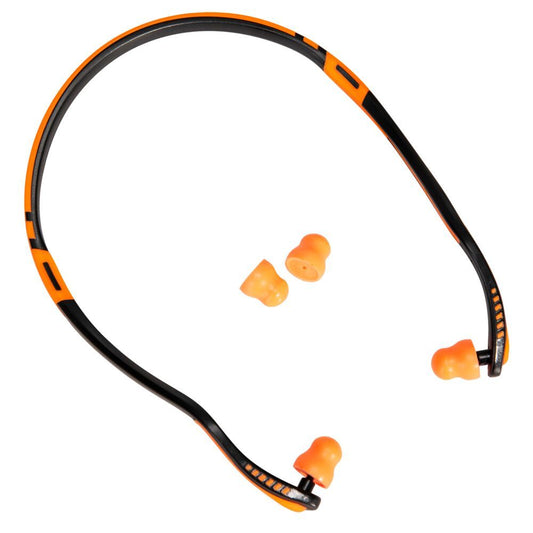 Easy Fit PU Ear Plugs Banded (2 Pairs), , R, Orange