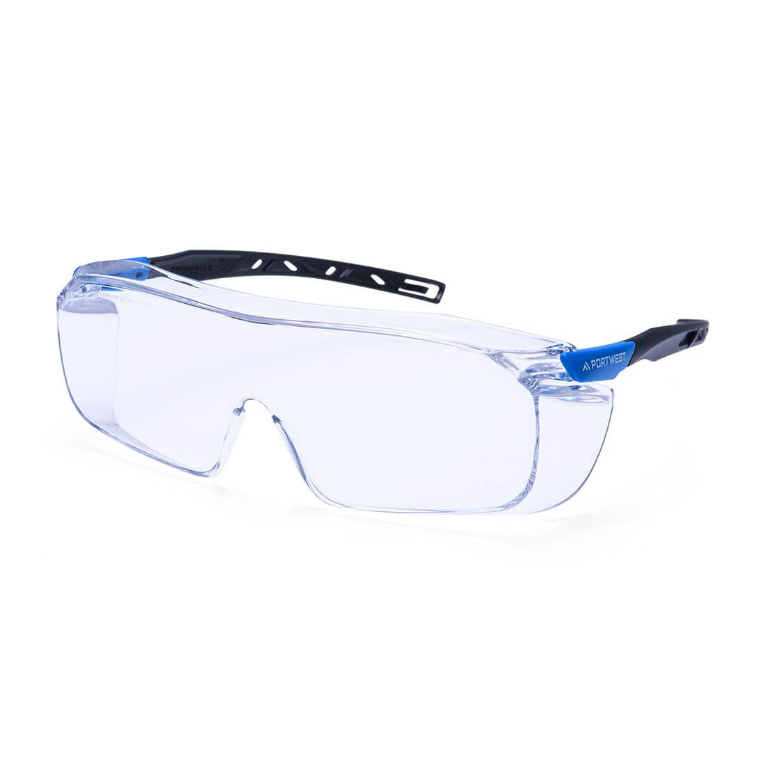 Top OTG Safety Glasses, , R, Clear