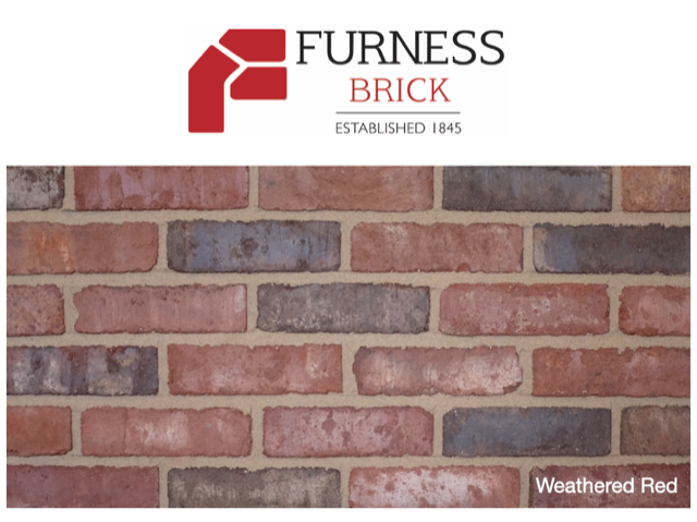 FURNESS WEATHERED RED BRICK 73mm
