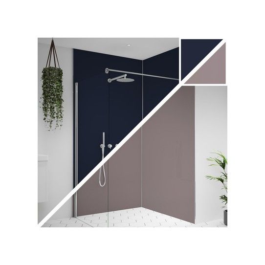 WETWALL ALLOY PANEL 4 x 1220 x 2440mm DEEP SEA BLUE/SMOKED ROSE SWA-DBSM-2440X1220X4