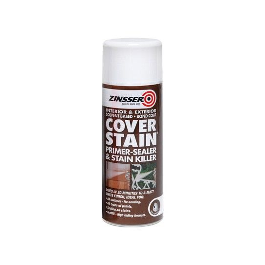 ZINSSER ZN7140001E8 COVER STAIN AEROSOL 390ml
