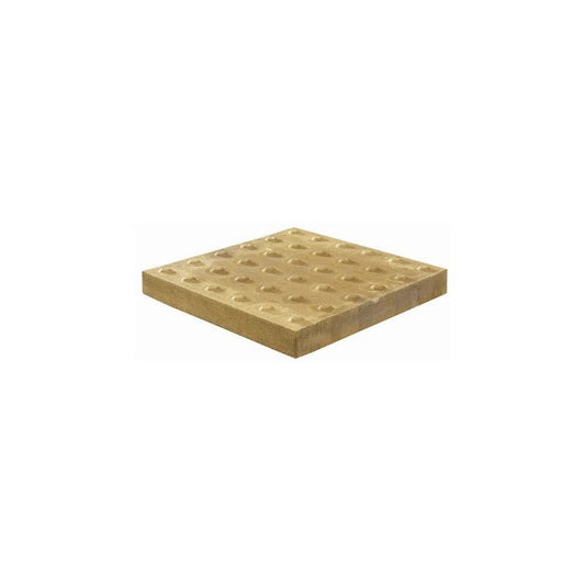 CHARCON BLISTER / TACTILE SLAB 400 x 400 x 50mm YELLOW / BUFF 46870