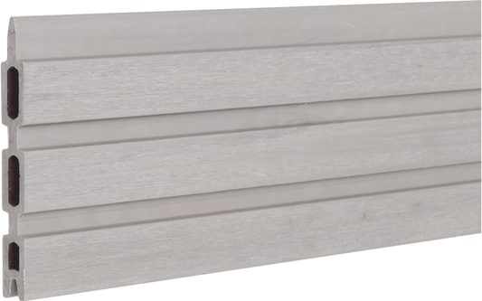 COMPLETE COMPOSITE SLATTED FENCING BOARD 1830 x 161 x 20mm MISTY WOOD CCSFBMW