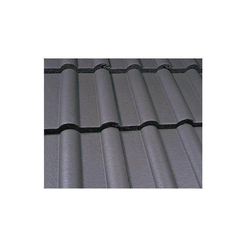 MARLEY DOUBLE ROMAN ROOF TILE SMOOTH GREY MA10328