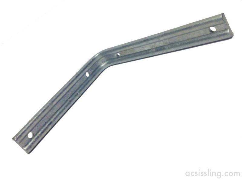125mm 5 x 4" NO 247 GALV FLUTED ANGLE BRACKETS 2 247-PP0125GV