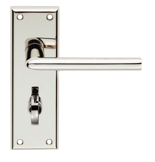 SEROZZETTA DIECI LEVER BATHROOM HANDLE POLISHED NICKEL SZR013PN/RP