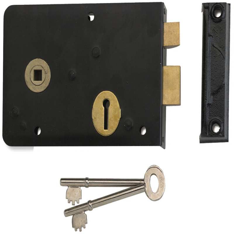 UNION RIM LOCK RIGHT HAND 155mm 6 x 4" J1439-BJ-RH